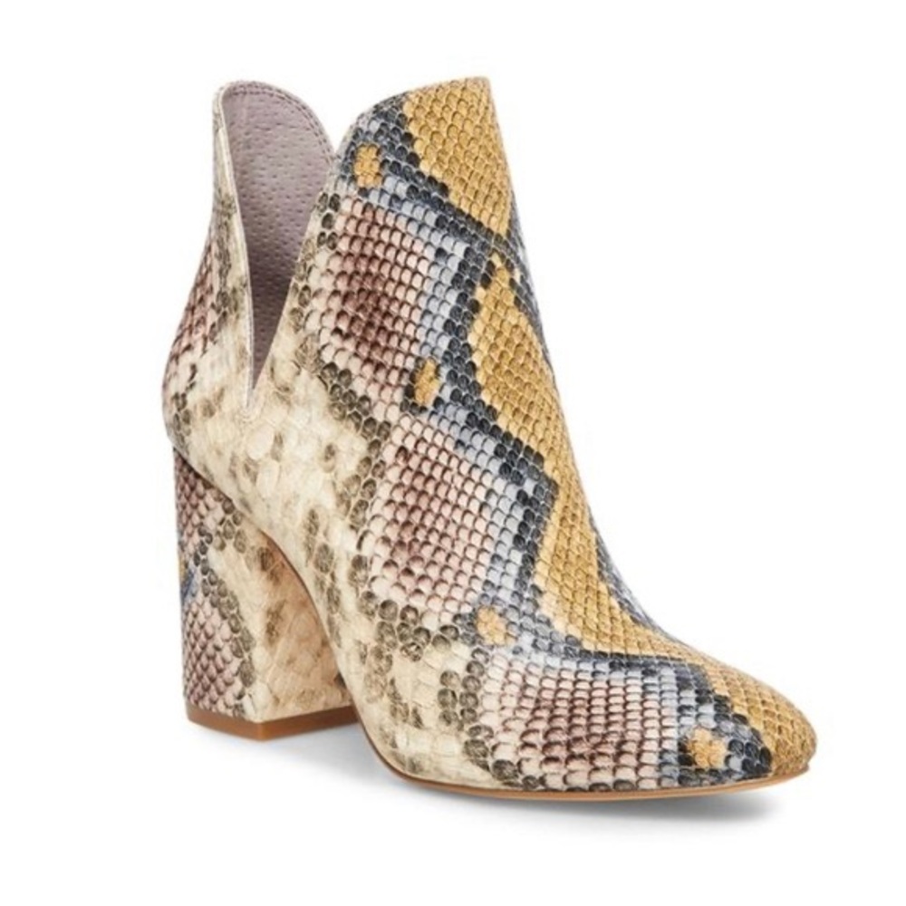 NEW Steve Madden ROOKIE MULTI SNAKE booties